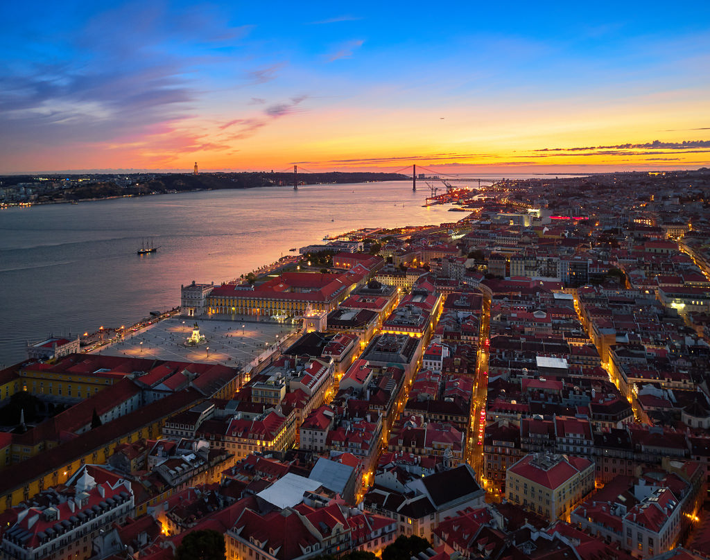 Città di Oporto vista dall'alto