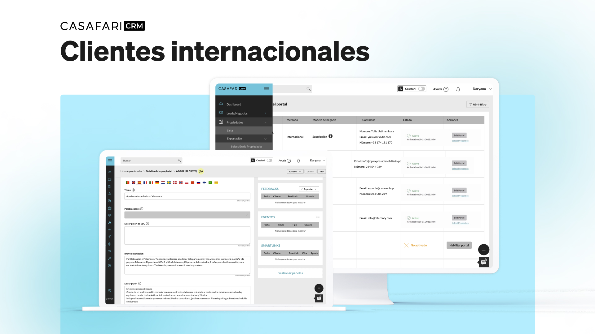 Cómo llegar a inversores inmobiliarios internacionales con CASAFARI CRM