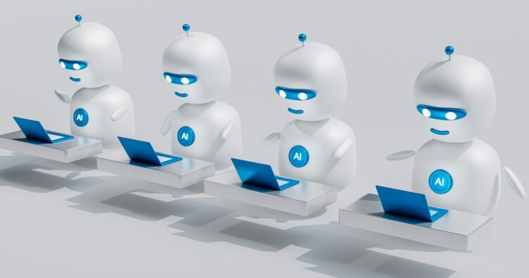 agents side by side automating tasks for real estate professionals